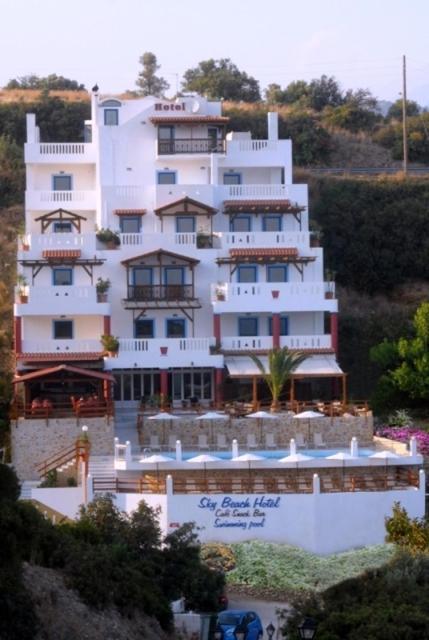 Sky Beach Hotel Agia Galini Dış mekan fotoğraf