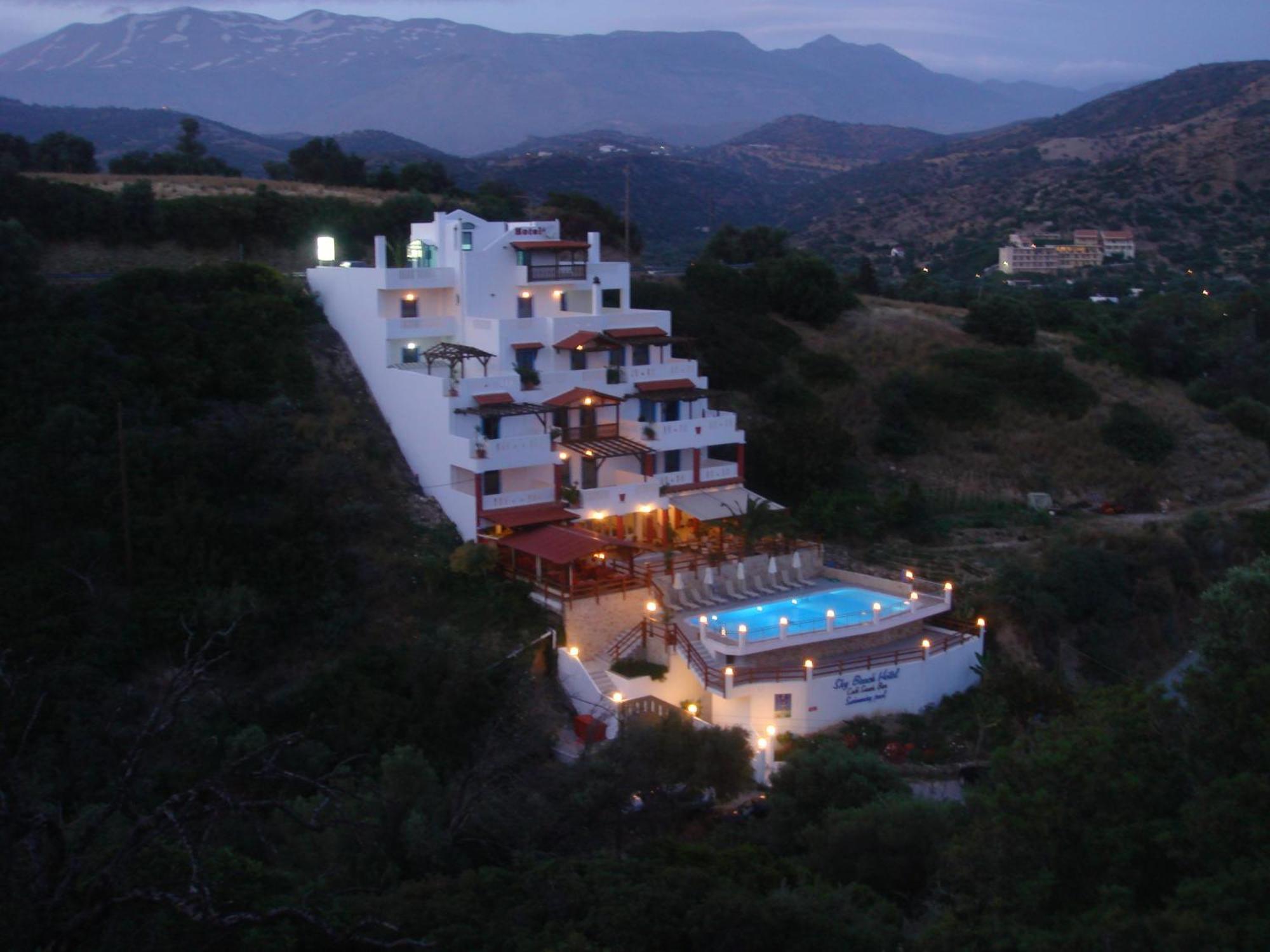 Sky Beach Hotel Agia Galini Dış mekan fotoğraf