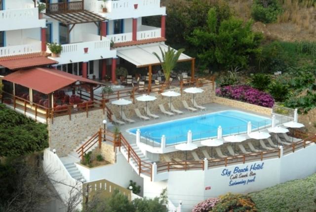 Sky Beach Hotel Agia Galini Dış mekan fotoğraf