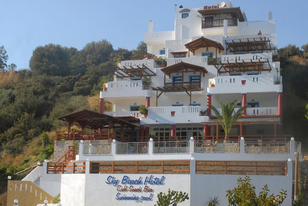 Sky Beach Hotel Agia Galini Dış mekan fotoğraf