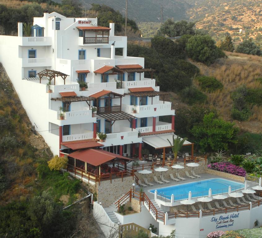 Sky Beach Hotel Agia Galini Dış mekan fotoğraf