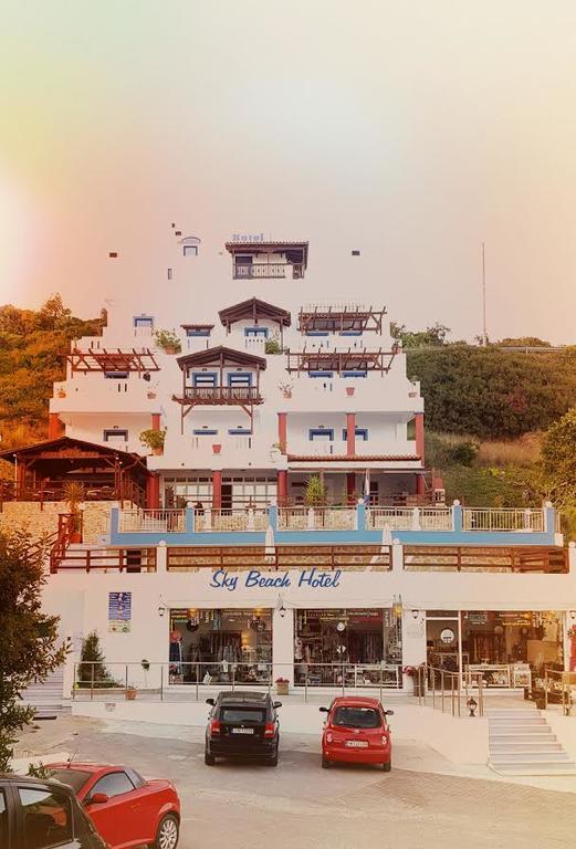 Sky Beach Hotel Agia Galini Dış mekan fotoğraf